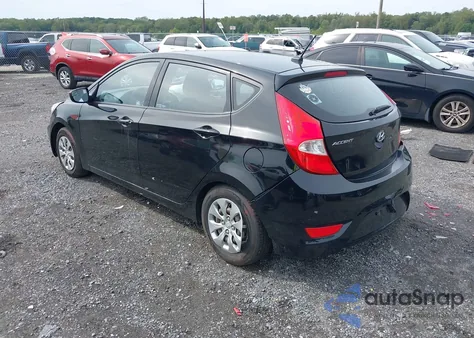 2015 Hyundai Accent Gs z USA, uszkodzony, nr VIN KMHCT5AE1FU215508